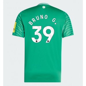 Newcastle United Bruno Guimaraes #39 Jalkapallovaatteet Vieraspaita 2025-26 Lyhythihainen